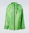 Loewe X On Hooded Technical Jacket In Green