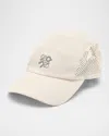 Loewe X On Logo Baseball Cap In Neutral