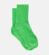 Loewe X On Logo Jacquard Cotton Terry Socks