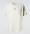 Loewe X On Logo Jersey T-shirt In White
