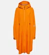 Loewe X On Logo Technical Cape In Orange
