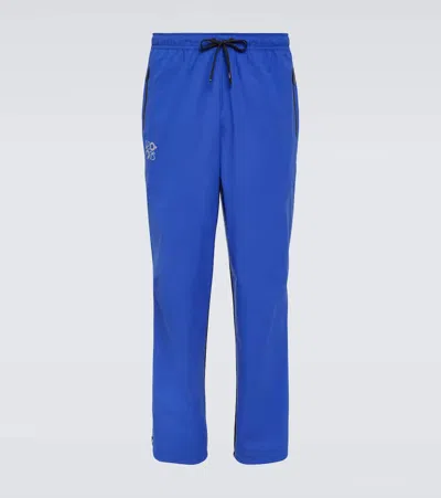 Loewe X On Logo Technical Sweatpants In Blue
