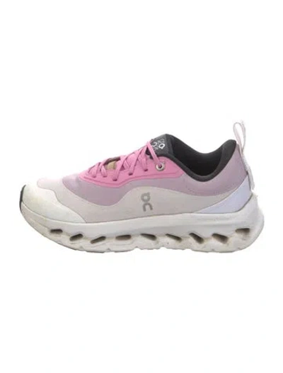 Pre-owned Loewe X On Mesh Athletic Sneakers In Pink