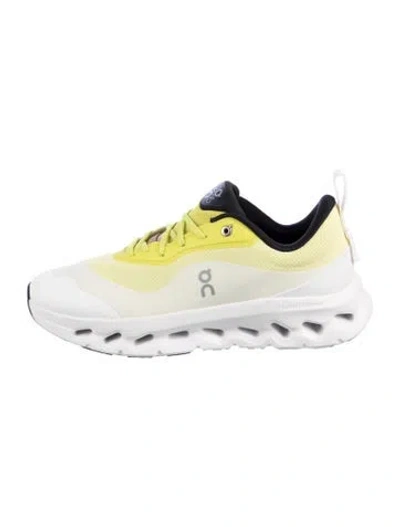 Pre-owned Loewe X On Mesh Colorblock Pattern Athletic Sneakers In White