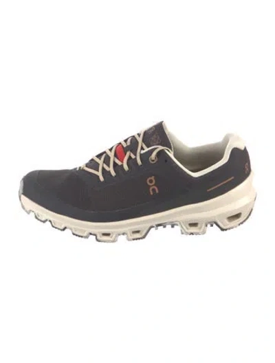 Pre-owned Loewe X On Mesh Printed Athletic Sneakers In Black