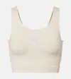 Loewe Seamless Bra In Technical Jersey In White