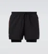 Loewe X On Running Shorts In Black