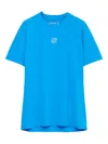 Loewe Active T-shirt In Technical Jersey In Blue