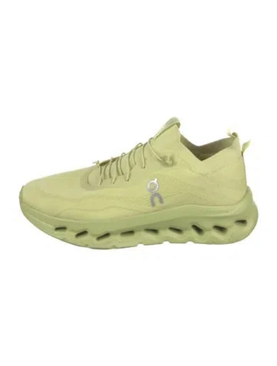 Pre-owned Loewe X On Sneakers In Green