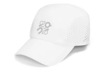 Pre-owned Loewe X On Technical Shell Cap White
