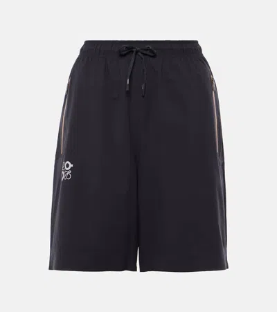 Loewe X On Technical Shorts In Black
