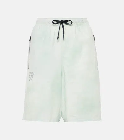 Loewe X On Technical Shorts In White