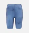 Loewe X On Tie-dye Biker Shorts In Blue