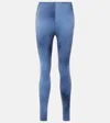 Loewe X On Tie-dye Leggings In Blue