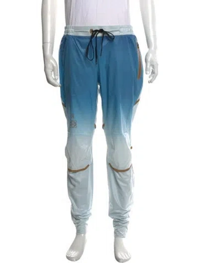 Pre-owned Loewe X On Tie-dye Print Athletic Pants W/ Tags In Blue