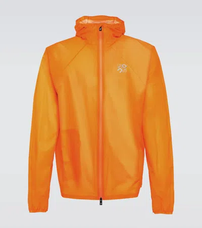 Loewe X On Ultra Logo Technical Jacket In Orange