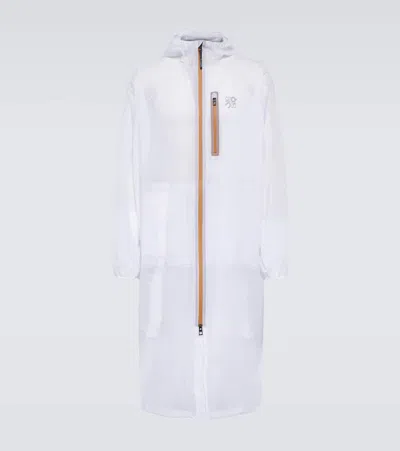 Loewe X On Ultra Rain Coat In White