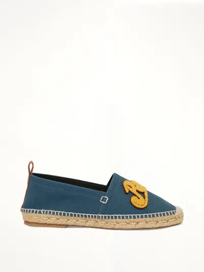 Loewe X Paula Espadrille In Blue