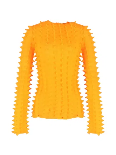 Pre-owned Loewe X Paula's Ibiza 3d-spike Top In Orange