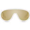 Loewe X Paula's Ibiza 56mm Mask Sunglasses In Neutral