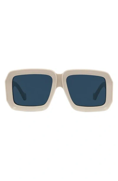 Loewe X Paula's Ibiza 56mm Mask Sunglasses In Neutral