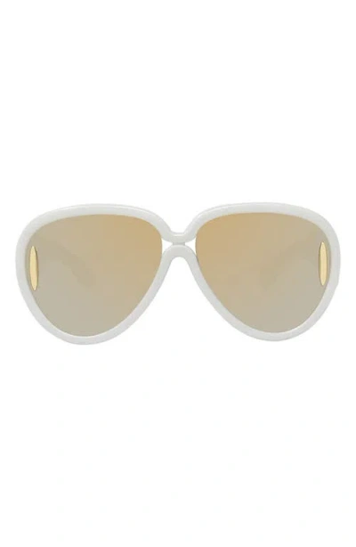 Loewe Lw40132i Sunglasses In White