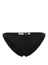 Loewe X Paula's Ibiza Anagram-motif Bikini Bottom In Black