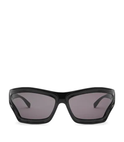 Loewe X Paula's Ibiza Arch Mask Sunglasses In Black