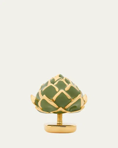 Loewe X Paula's Ibiza Artichoke Pin In Green