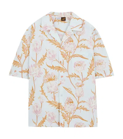 Loewe X Paula's Ibiza Artichoke Shirt In White