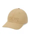 Loewe Embroidered Baseball Cap In Beige
