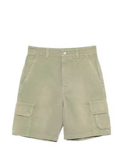 Loewe X Paula's Ibiza Cargo Pocket Shorts In Green