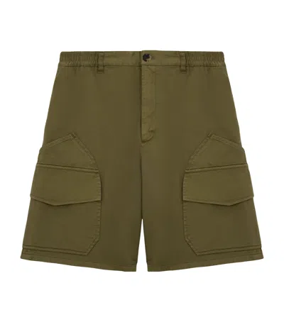 Loewe X Paula's Ibiza Cargo Shorts In Green