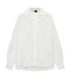 Loewe + Paula's Ibiza Broderie Anglaise Cotton And Silk-blend Shirt In White