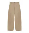 Loewe Belt Loop Casual Pants In Neutral