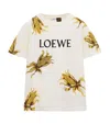 Loewe Printed Beaded T-shirt In White