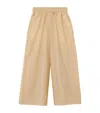 Loewe Elastic Waist Casual Pants In Beige