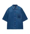 Loewe Short Sleeve Shirt In Blue