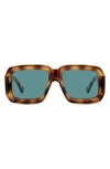 Loewe X Paula's Ibiza Dive In Mask 56mm Square Sunglasses In Multi