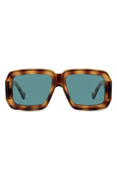 Loewe X Paula's Ibiza Dive In Mask 56mm Square Sunglasses In Multi