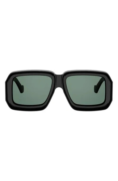 Loewe X Paula's Ibiza Dive In Mask 56mm Square Sunglasses In Multi
