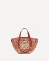 Loewe Eclipse Tote Bag In Red