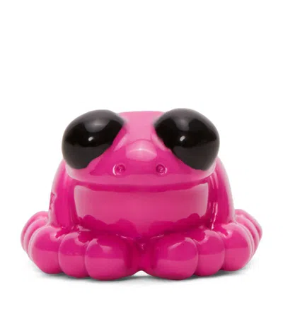 Loewe X Paula's Ibiza Exotic Frog Dice Charm In Pink