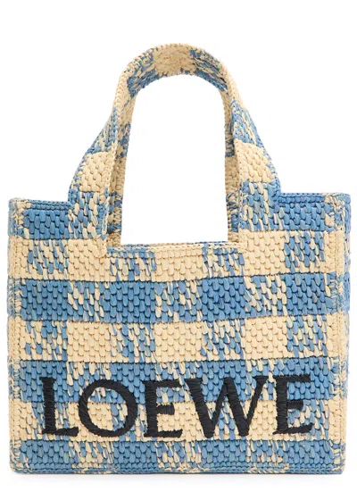 Loewe X Paula's Ibiza Font Raffia Tote Bag