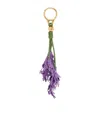 Loewe Floral Pendant In Purple
