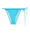 Loewe Bikini Bottom In Technical Jersey In Blue