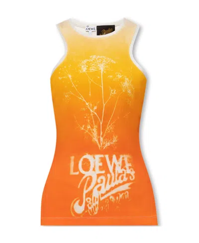 Loewe X Paula's Ibiza Logo Sleeveless Vest