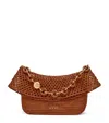 Loewe X Paula's Ibiza Medium Raffia Ola Shoulder Bag In Beige
