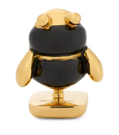 Loewe X Paula's Ibiza Metal Bee Pin In Black