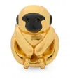 Loewe X Paula's Ibiza Monkey Dice Charm In Black